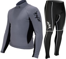 Fleecegefütterte Rash-Bekleidung