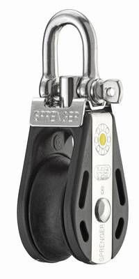 Block, 8 mm, 1 Rolle, Wirbel mit Arretierset