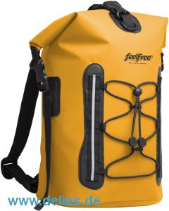 feelfree®GEAR wasserdichter Rucksack GO PACK Gelb
