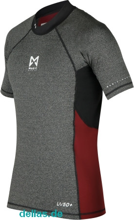 Magic Marine Energy Rash Shirt kurzärmlig M / Rot