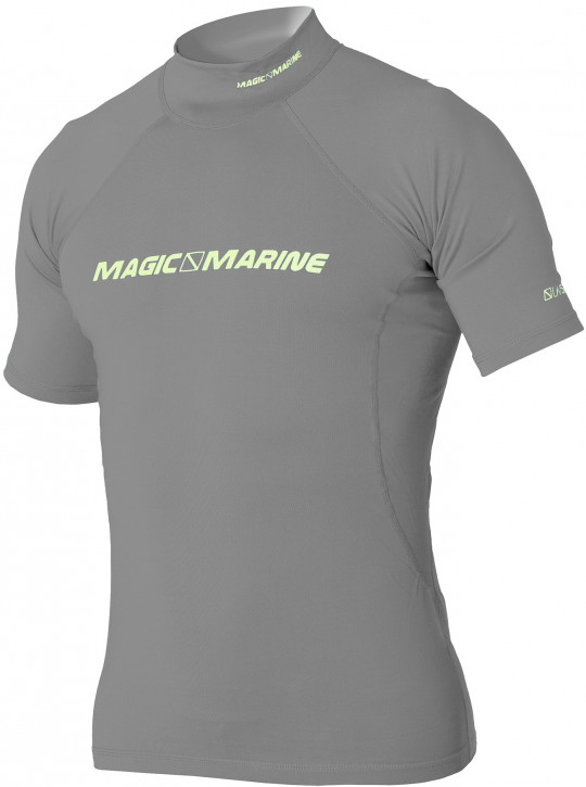 Magic Marine Cube Rash Shirt kurzärmlig Grau