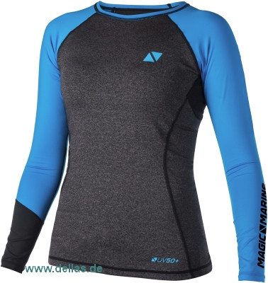 Magic Marine Energy Rash Shirt Ladies langärmlig L / Blau, noch 3 x lieferbar