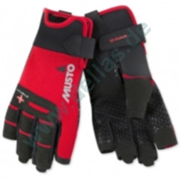 Segelhandschuhe MUSTO Performance 5 Finger geschnitten S / Rot