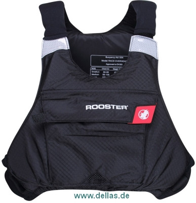 RoosterSailing Regattaweste Diamond Overhead Schwarz / Junior - nur noch 1x lieferbar!