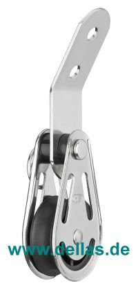 Spinnaker-Umlenkblock, Block mit Lasche, nur noch 3 x lieferbar