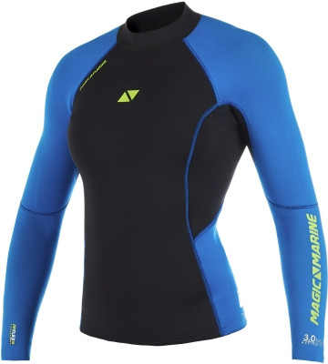 Magic Marine Ultimate 3 mm Frauen Neopren Top mit Merino Wolle XS
