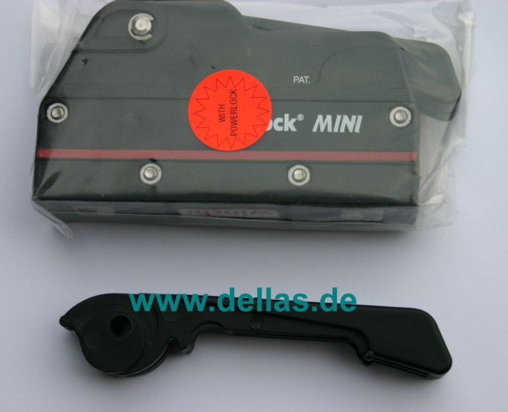 Ersatzhebel schwarz für Easylock MINI Fallenstopper