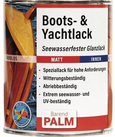 Barend Palm Boots- & Yachtlack Matt 750 ml