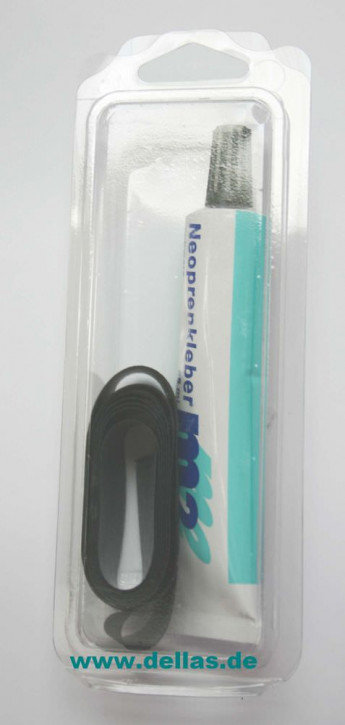 Neoprenset mit Nahtband