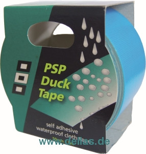 Wasserfestes Tape / Ducktape 50 mm breit Blau / 5 m