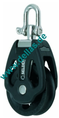 Seldén Gleitlagerblock PBB70 Einscheibig mit Wirbel