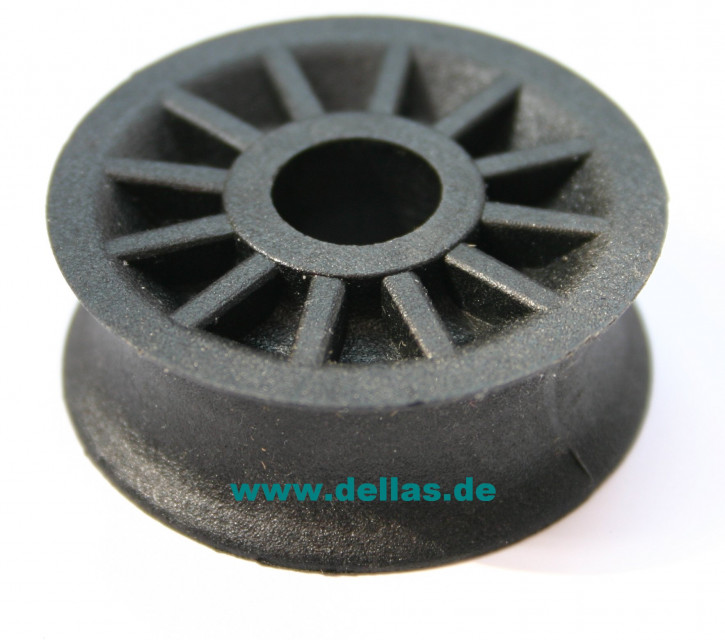 45 mm Kunststoffscheibe Gleitlager, 12,0 mm Bohrung