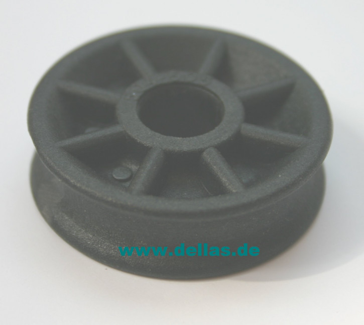 38 mm Kunststoffscheibe Gleitlager, 10,0 mm Bohrung