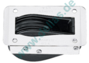 Big Bullet Block Indeck einfach, 57 mm für Schot bis 12 mm