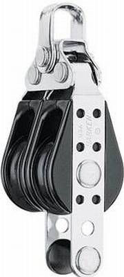 Bullet Block zweifach, Schäkel, Hundsfott