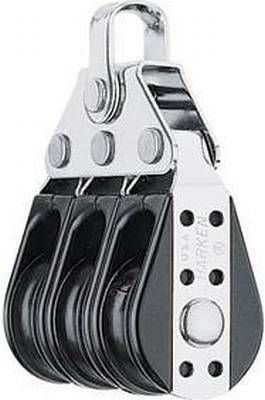 Bullet Block dreifach, Schäkel