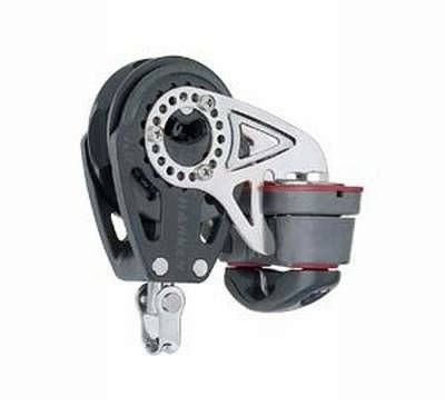 57 mm Carbo-Ratchet Knarrblock, einfach, mit Wirbel und 150 Cam-Matic