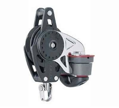 Carbo Ratchamatic® 57 mm Knarrblock, einfach mit Hundsfott und 150 Cam-Matic