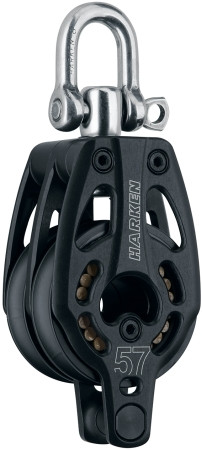 Black Magic Air Block 2 Scheiben mit Wirbel und Hundsfott 57 mm