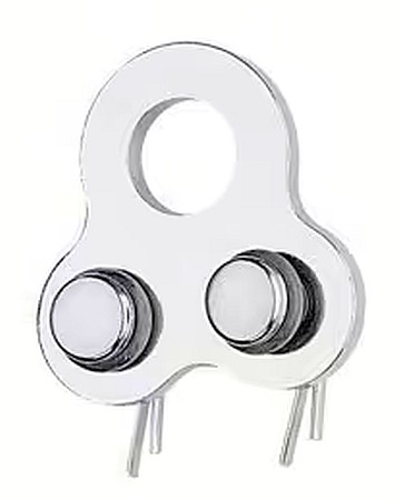 HARKEN Backstagen Platte - Backstay Plate, nur noch 2 x lieferbar