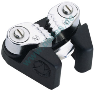 Klemme mit Auslöser, rostfreier Stahl  418, 5 - 12 mm - nur noch 2x lieferbar!