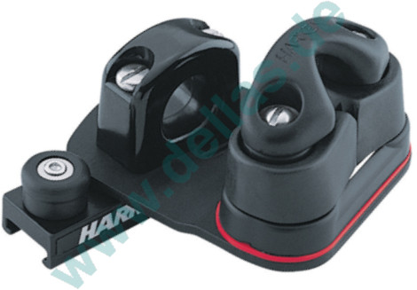 HARKEN Dinghy Pinstop Fockschot Schlitten mit Führung/Leitöse und Schwenkarm (Steuerbord) rechts