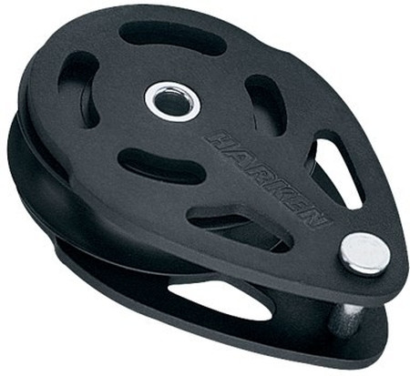 Harken Mastfußblock schmal 57 mm mit Bolzen 6 mm