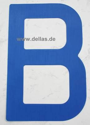 Segelnummer Buchstabe B 235 mm