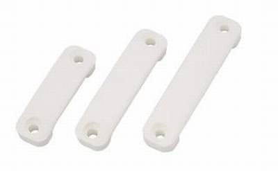 Fußgurtbrücke Nylon weiß für Gurt 50 mm