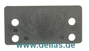 Distanzstücke für SeaSure Spiegelbeschläge 4 Löcher