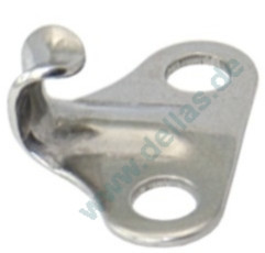 SeaSure Reffhaken / Laschhaken / Persenninghaken kurz 25 x 16 mm