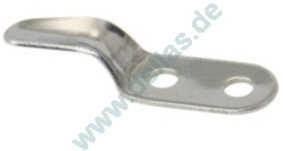 SeaSure Reffhaken / Laschhaken / Persenninghaken lang 46 x 13 mm