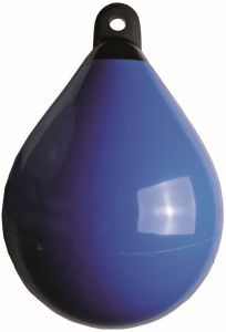 Kugelfender - Markierungsboje Blau / 35 cm