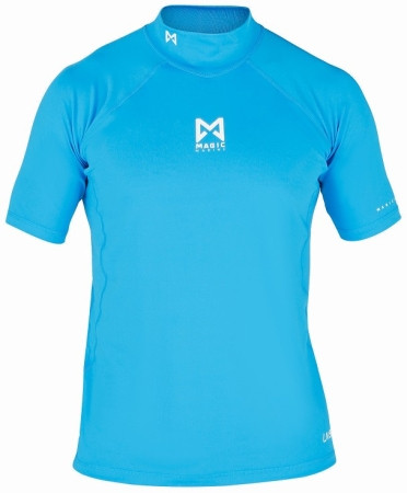 Magic Marine Cube Rash Shirt kurzärmlig L / Blau
