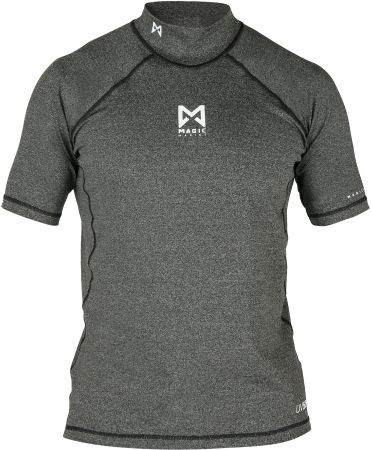 Magic Marine Cube Rash Shirt kurzärmlig Schwarz