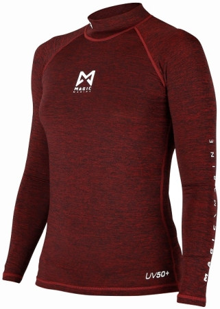 Magic Marine Cube Rash Shirt Ladies langärmlig