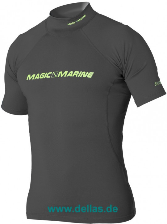 Magic Marine Cube Rash Shirt kurzärmlig Grau / M