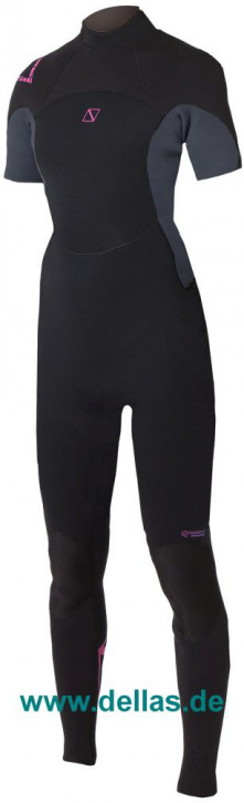 Magic Marine Brand Ladies Shortarm Kurzarmanzug 3/2 mm, Größe XXS und XS