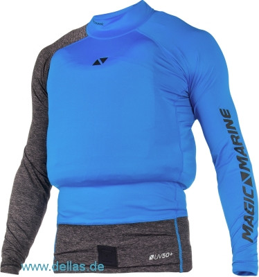 Racing Rash Overtop Magic Marine Blue Größe S