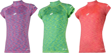Magic Marine Cube Rash Shirt Ladies kurzärmlig,