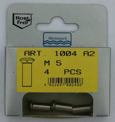 Blisterpack Hülsenmutter M5