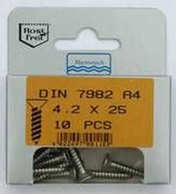 Blisterpack Senkkopfblechschraube 4,2 x 32 mm