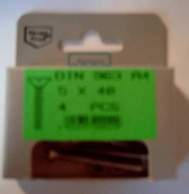 Blisterpack Senkkopfgewindeschraube M5 x 40 mm