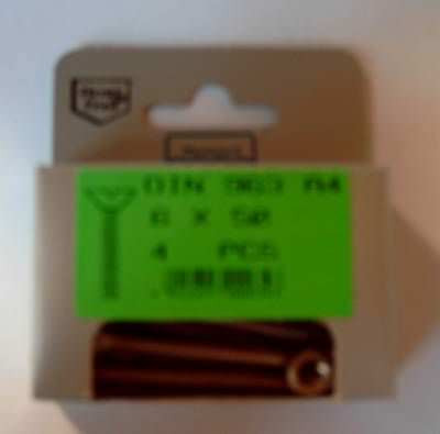 Blisterpack Senkkopfgewindeschraube M6 x 50 mm