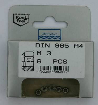 Blisterpack Poly-Stopmutter M3 - M8