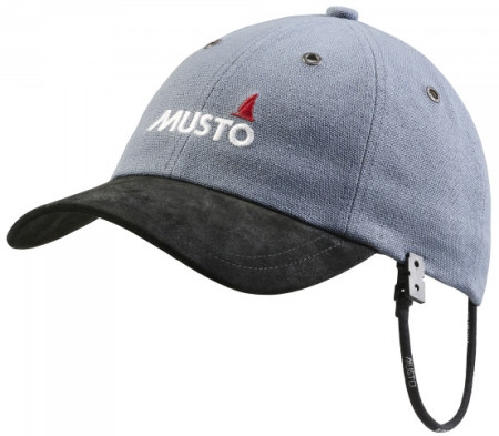 MUSTO Original Crew Cap Slate Blue
