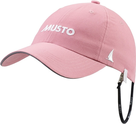 MUSTO Fast Dry Crew Cap Pink SPF 40
