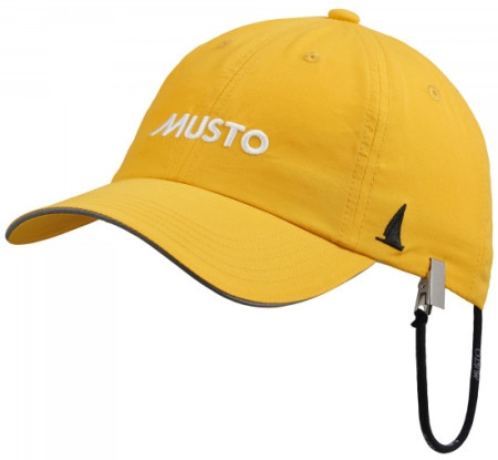 MUSTO Fast Dry Crew Cap Gold SPF