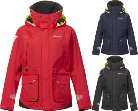 MUSTO Breathable BR1 Channel Damen Segeljacke - BR1 Coastal