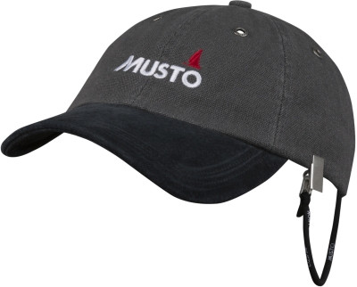 MUSTO Original Crew Cap Dark Grey